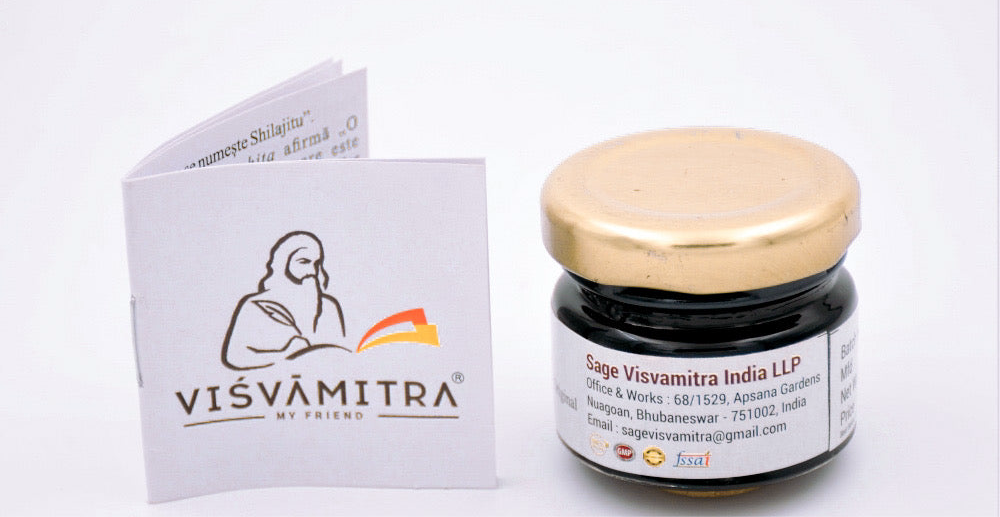 Visvamitra Silajit Original 100% pur - 30 gr